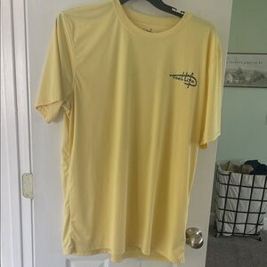 Reel Life Yellow Men's Short Sleeve Tee